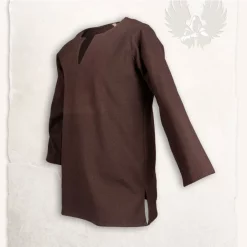 Mytholon Viking Tunic Tronde, Brown 11 Mytholon Viking Tunic Tronde, Brown -Viking Clothing Shop viking tunic tronde brown 3