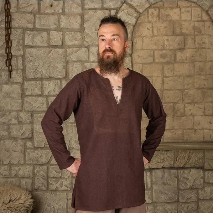 Mytholon Viking Tunic Tronde, Brown 3 Mytholon Viking Tunic Tronde, Brown