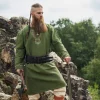 Leonardo Carbone Viking Tunic Wolf Fenrir, Green 1 Leonardo Carbone Viking Tunic Wolf Fenrir, Green -Viking Clothing Shop viking tunic wolf fenrir green