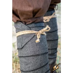 Epic Armoury Viking Winingas Herringbone Motif, Charcoal Grey -Viking Clothing Shop viking winingas herringbone motif charcoal grey 2