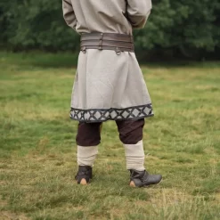 Leonardo Carbone Viking Winingas Herringbone Motif Halfdan, Natural 11 Leonardo Carbone Viking Winingas Herringbone Motif Halfdan, Natural -Viking Clothing Shop viking winingas herringbone motif halfdan natural 3