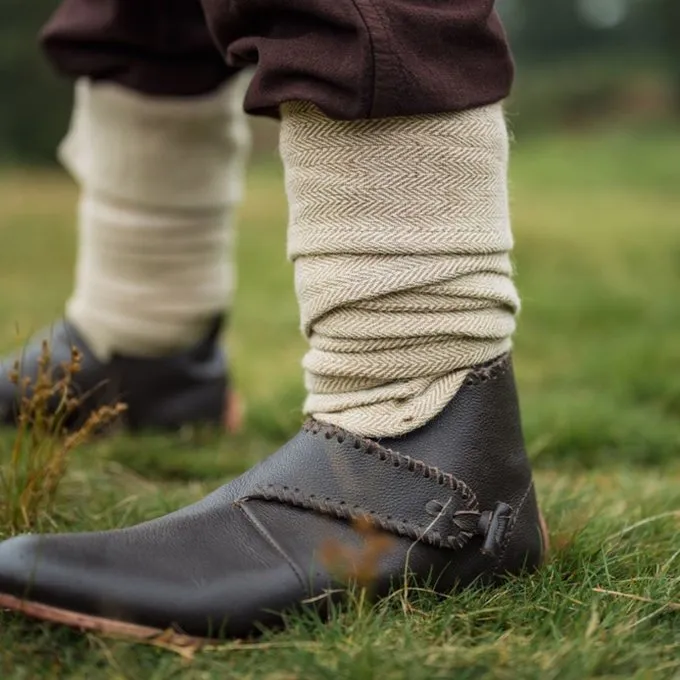 Leonardo Carbone Viking Winingas Herringbone Motif Halfdan, Natural 3 Leonardo Carbone Viking Winingas Herringbone Motif Halfdan, Natural